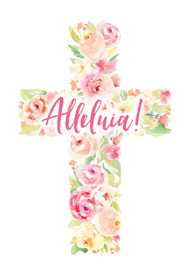 Easter Cards: Alleluia (Pack of 5)