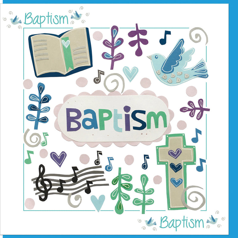 Baptism Time  Greetings Card