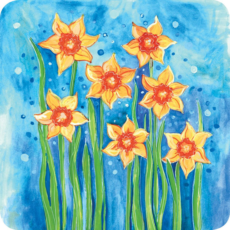Sunny Daffodils Coaster