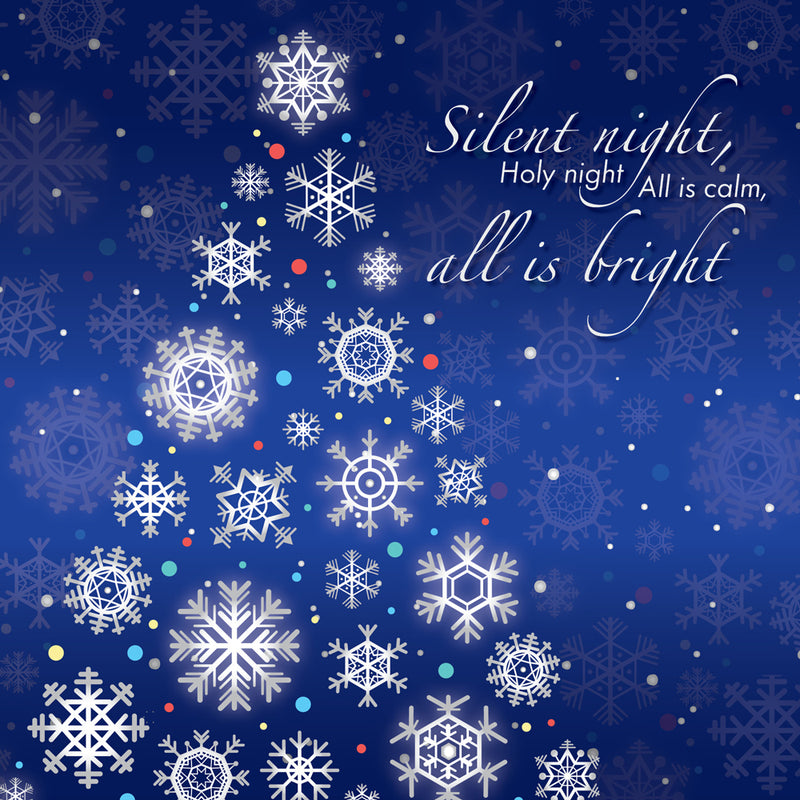 Luxury Christmas Cards - Silent Night (pack of 10)