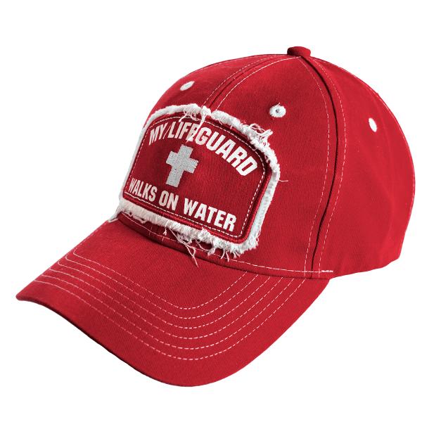 My Lifeguard Walks On Water Cap