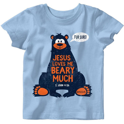 Jesus Loves Me Baby T-Shirt 6 Months - Re-vived