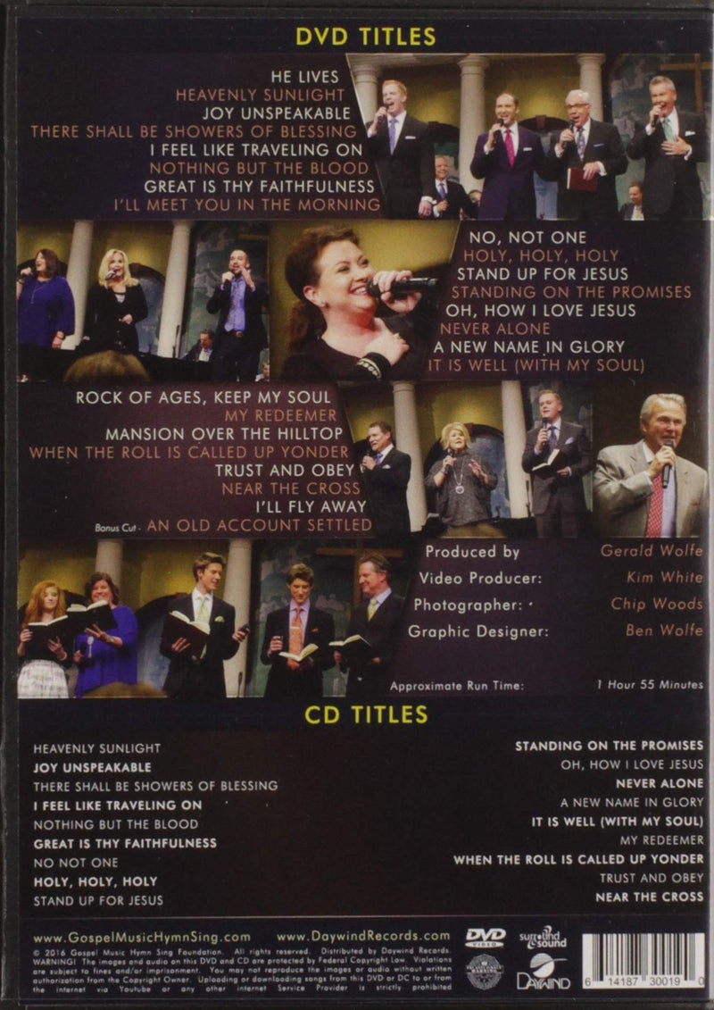 Gospel Hymn Sing Atlanta DVD & CD