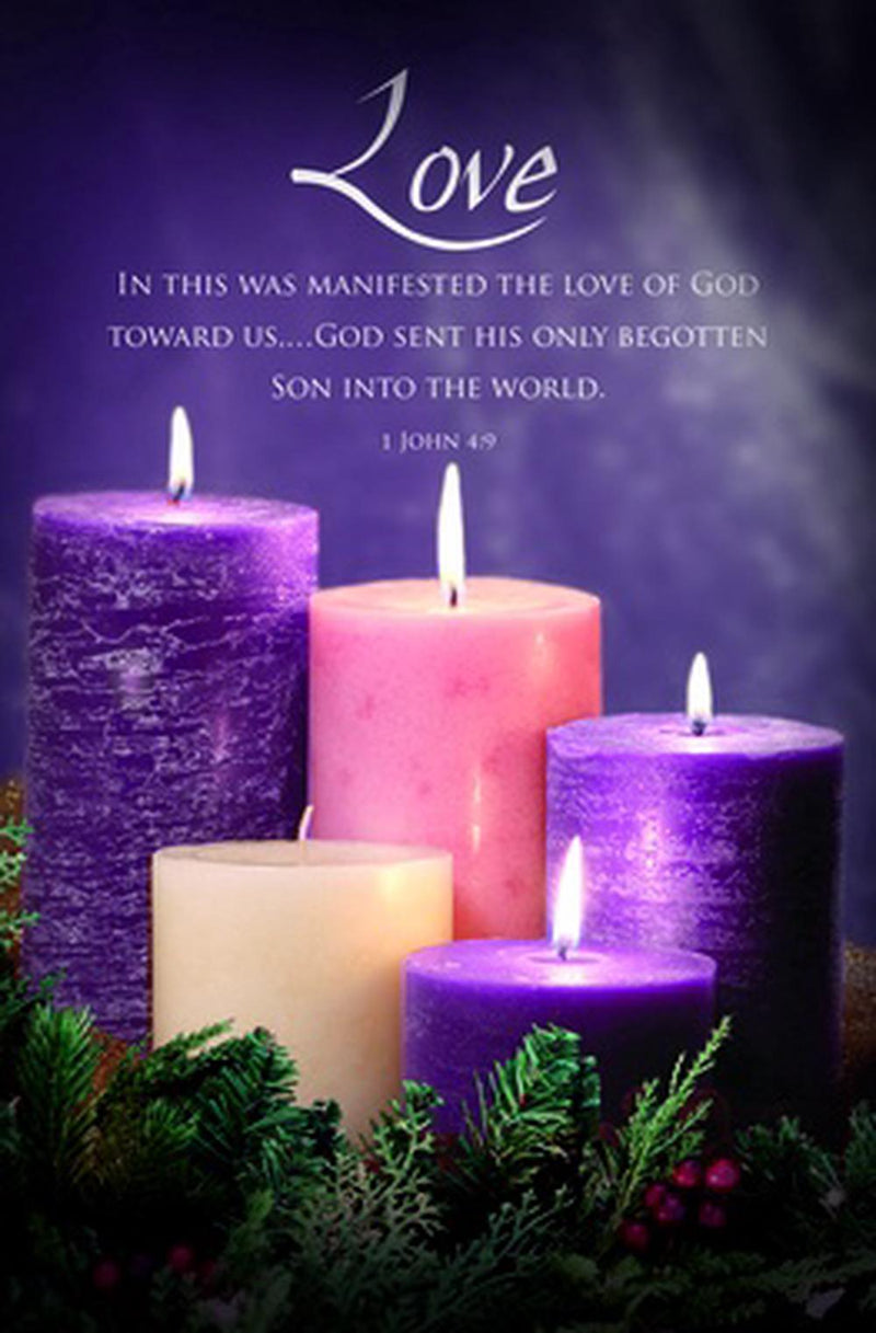 Love Advent Bulletin (pack of 100)