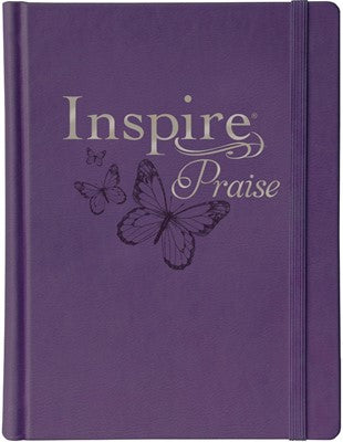 NLT Inspire PRAISE Bible, Purple