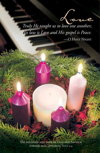 Advent Love Bulletin (Pack of 100) - Re-vived