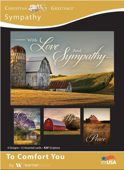 To Comfort You Sympathy Boxed Cards (pack of 12) - Re-vived
