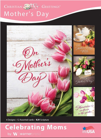 Celebrating Moms Boxed Cards (pack of 12) - Re-vived