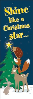 Shine Like a Christmas Star Bookmark (pack of 25)