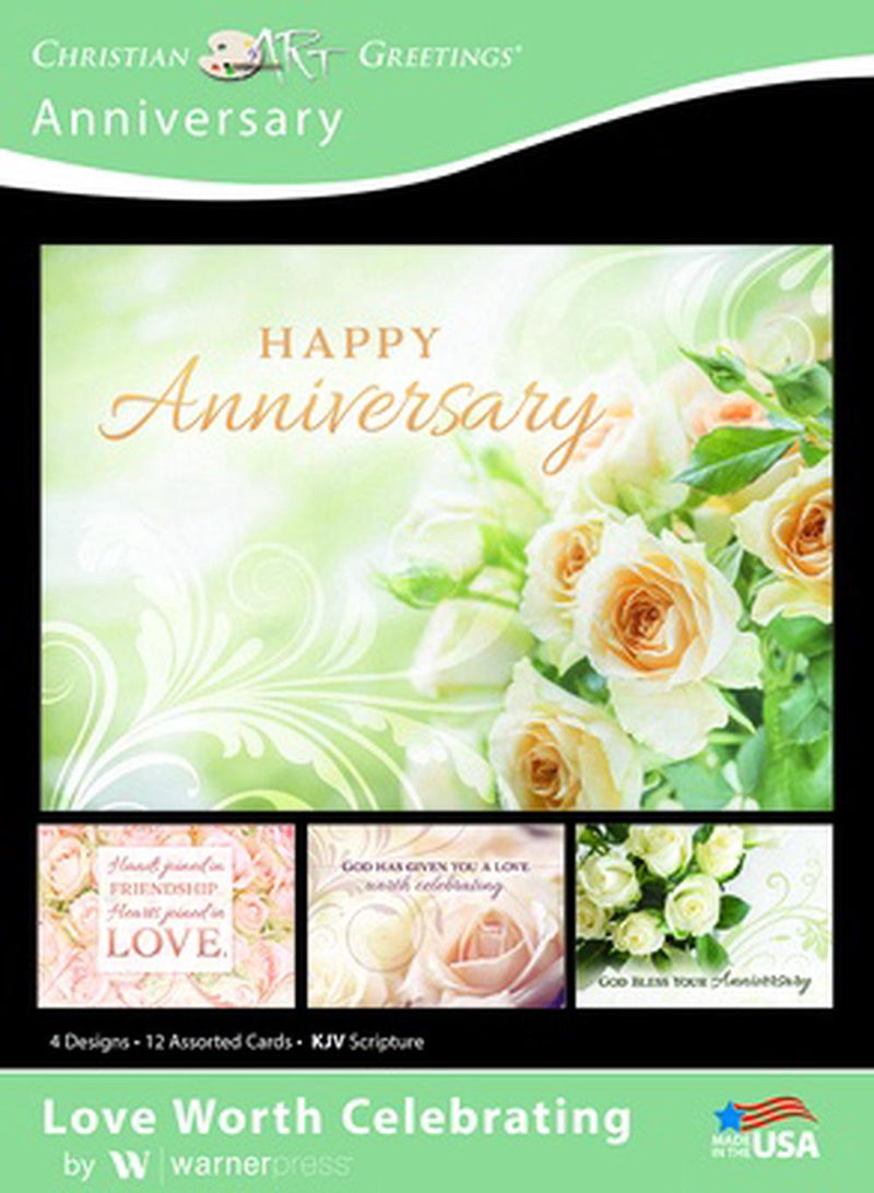 Boxed Greeting Cards - Anniversary Love Worth Celebrating