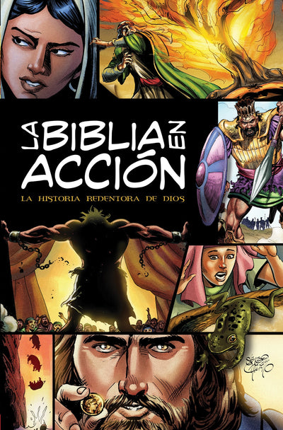 The Action Bible Spanish Edition - La Biblia En Accion - Re-vived