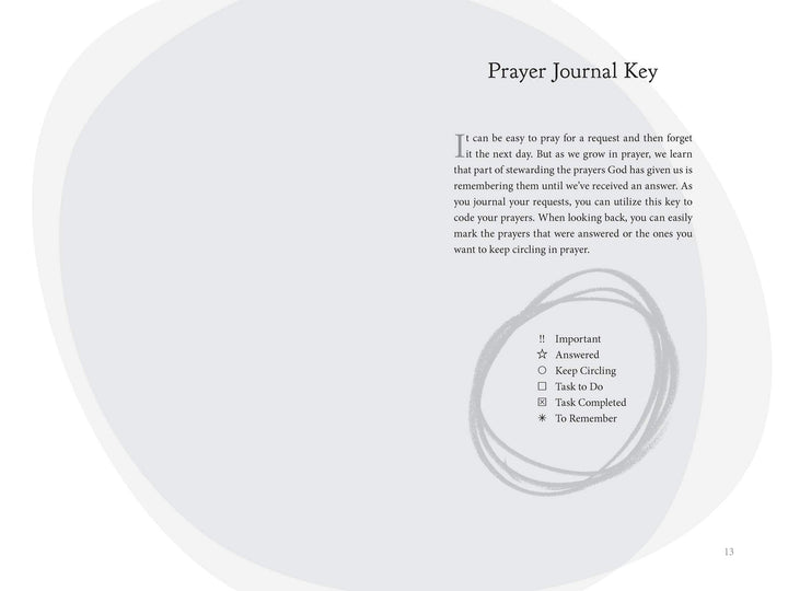 Draw The Circle Prayer Journal - Re-vived