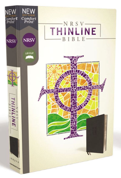 NRSV Thinline Bible, Black, Comfort Print - Re-vived