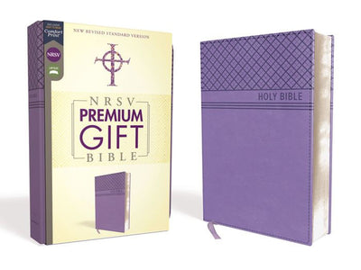 NRSV Premium Gift Bible, Purple, Comfort Print - Re-vived