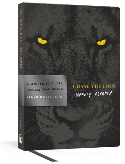 Chase the Lion Weekly Planner - Re-vived