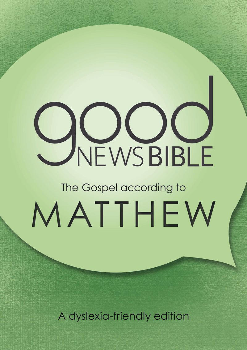 GNB The Gospel of Matthew (Dyslexia Friendly)