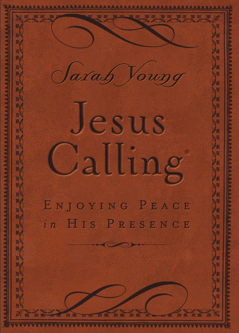 Jesus Calling - Deluxe Edition Brown Cover