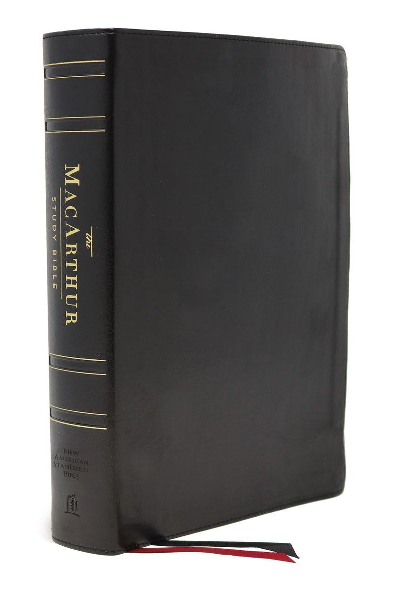 NASB MacArthur Study Bible, Black, Comfort Print