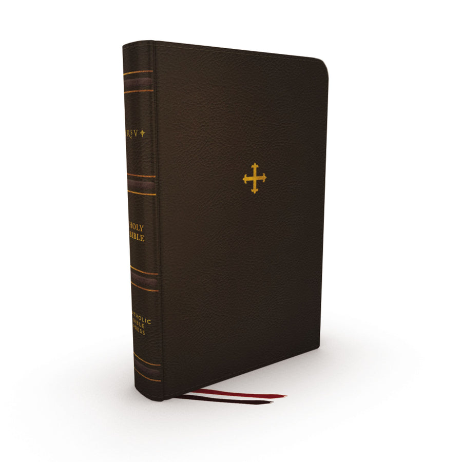NRSV Catholic Bible Thinline Edition, Brown - Re-vived
