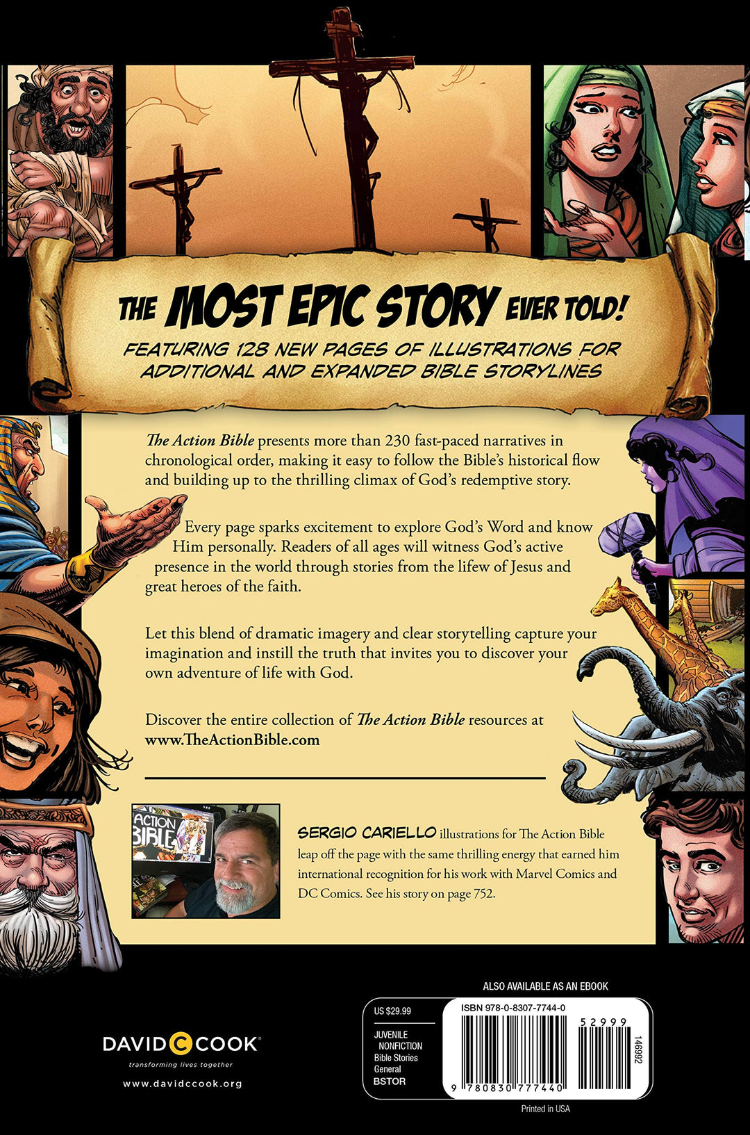 The Action Bible: New and Expanded Stories - Re-vived