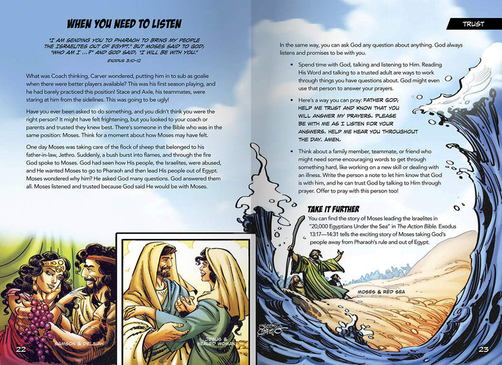 The Action Bible Anytime Devotions - Re-vived