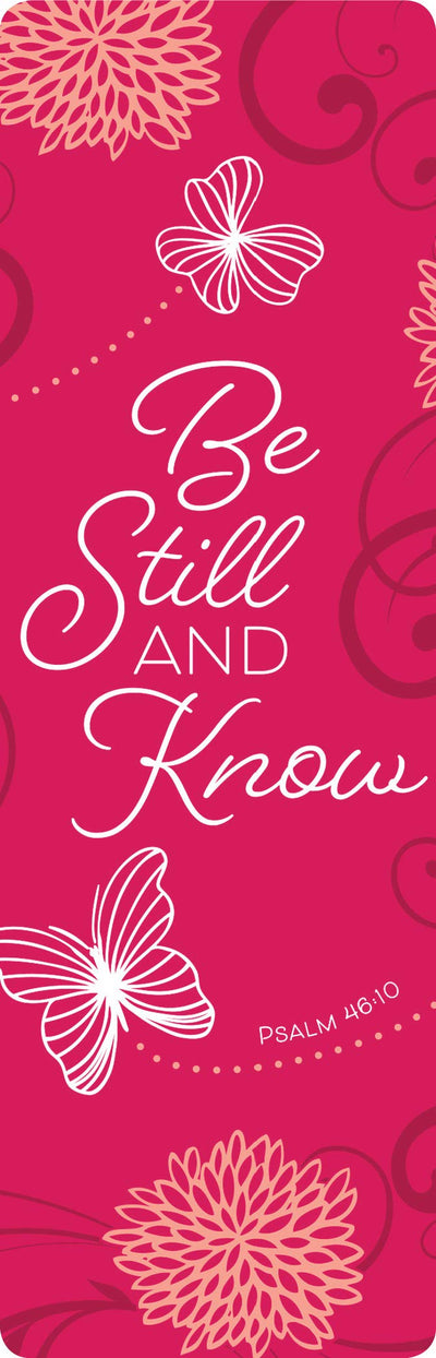 Be Still and Know Bookmark - Re-vived