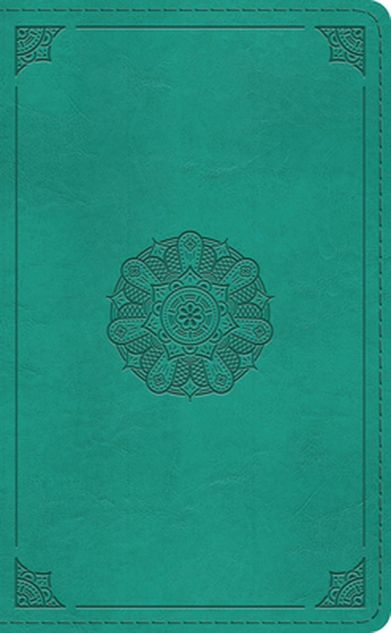 ESV Pocket Bible, Turquoise Emblem