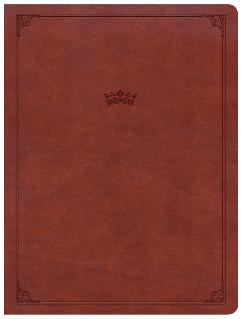 CSB Tony Evans Study Bible, British Tan LeatherTouch - Re-vived