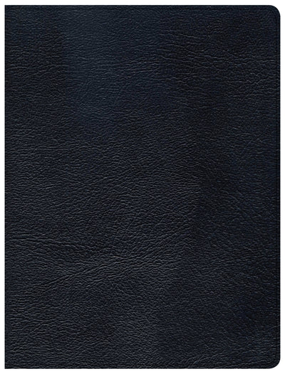 CSB Tony Evans Study Bible, Black Genuine Leather, Indexed - Re-vived