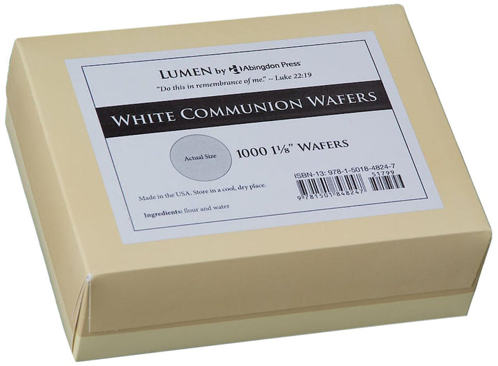 Communion Wafers, White (Box of 1000) - Re-vived