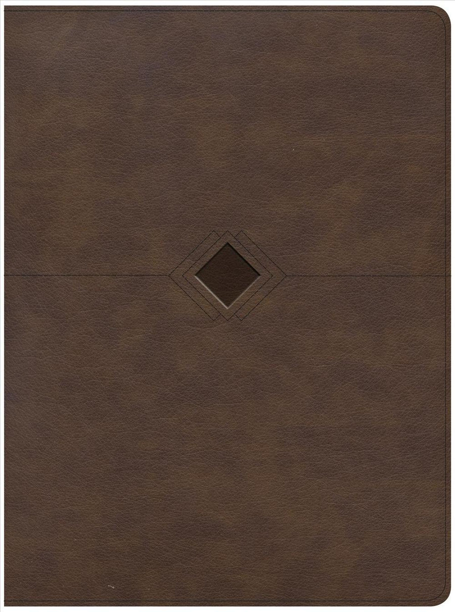 CSB Day-by-Day Chronological Bible, Brown Leathertouch - Re-vived