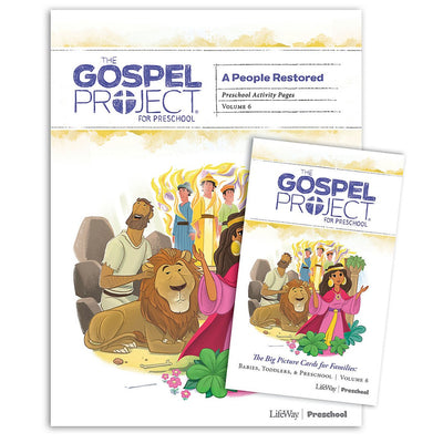 Gospel Project: Preschool Activity Pack, Winter 2020 - Re-vived