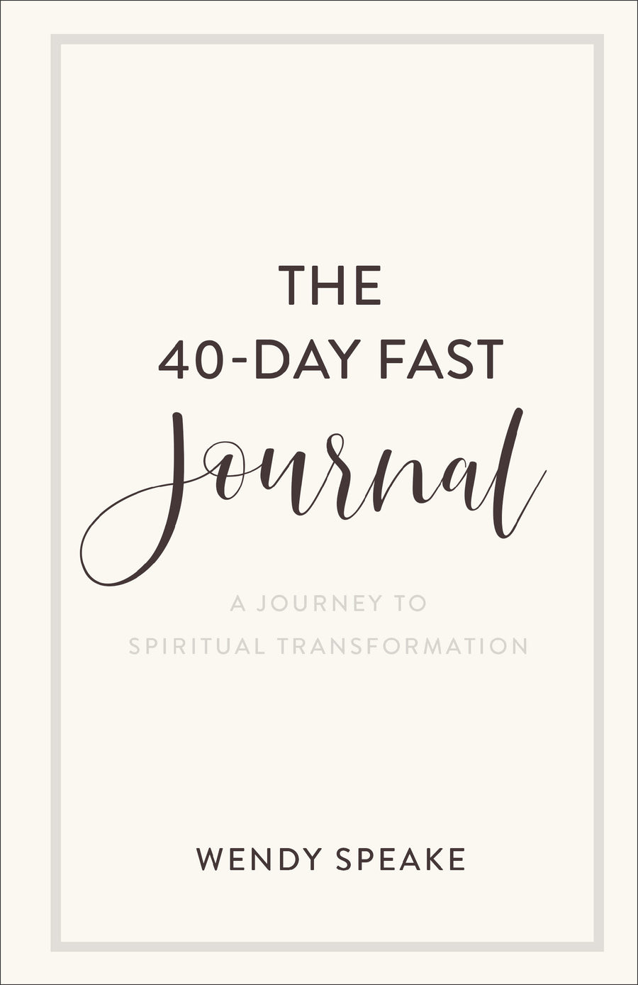The 40-Day Fast Journal - Re-vived
