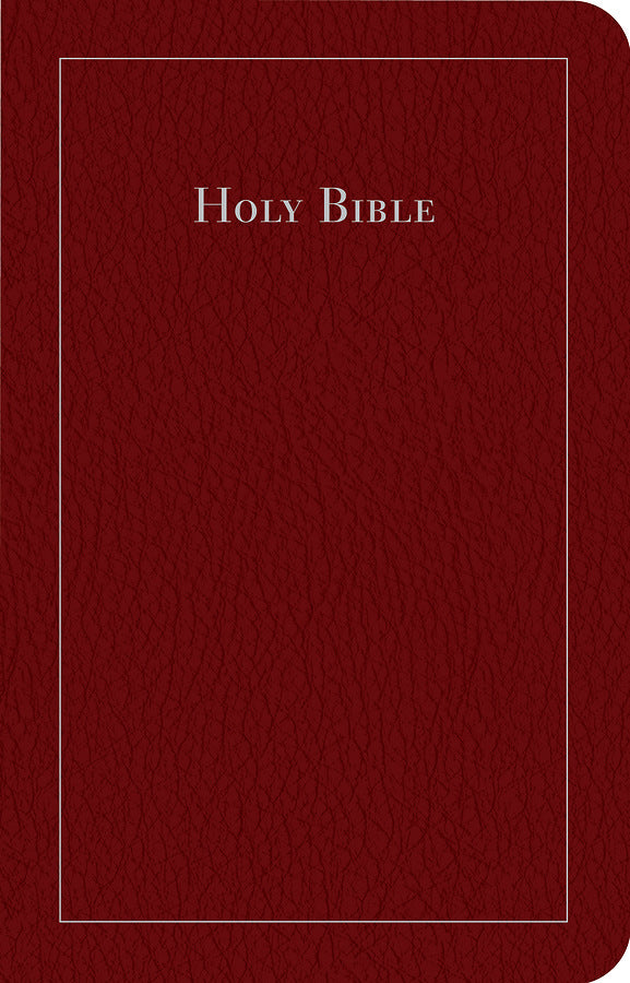 CEB Common English Thinline Bible, Burgundy - Re-vived