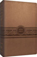 MEV Personal Size Large Print Reference Bible Tan Imitation Leather - N/A - Re-vived.com
