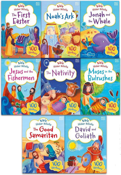 Bible Sticker Book 8 Pack - Re-vived