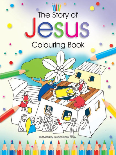 The Story of Jesus Colouring Book - Re-vived