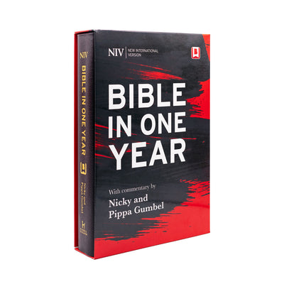 NIV Bible in One Year with Daily Commentary