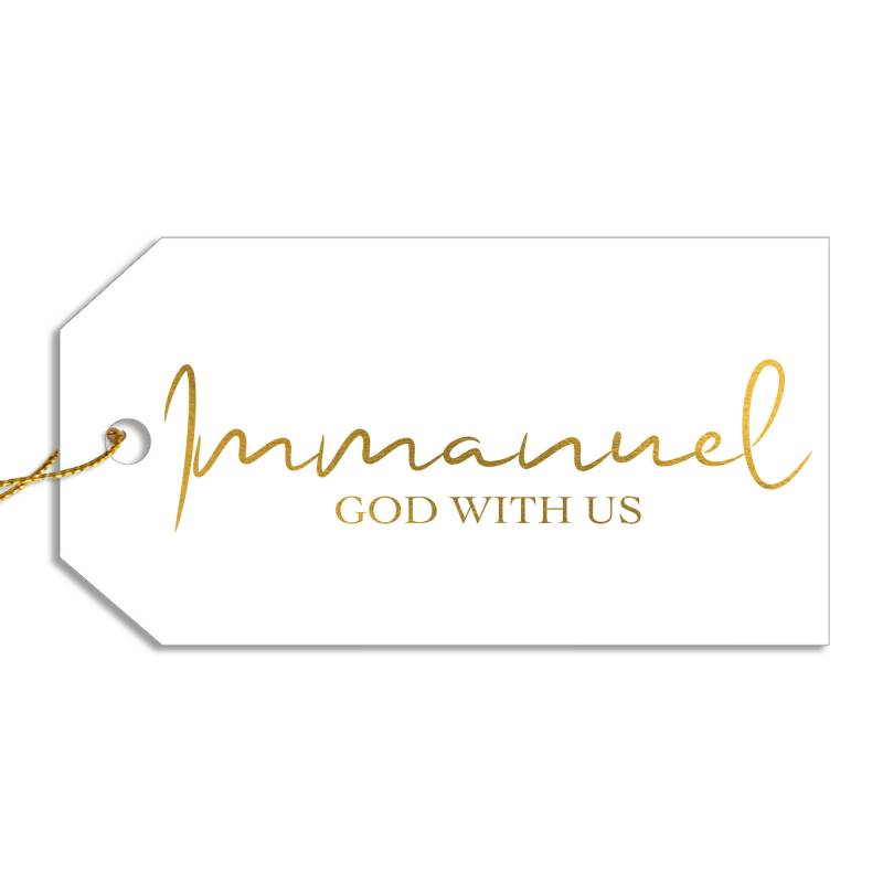 Immanuel Gift Tags - Re-vived