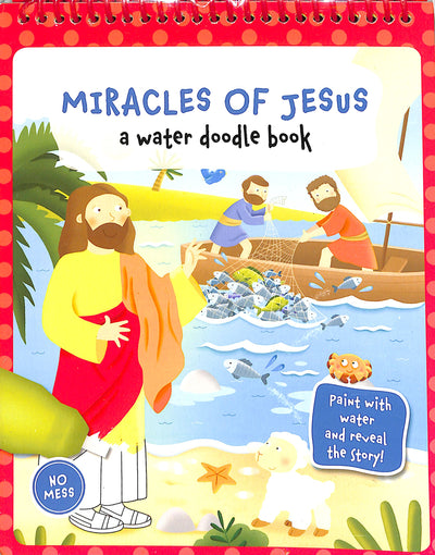 Water Doodle Book: Miracles Of Jesus - Re-vived