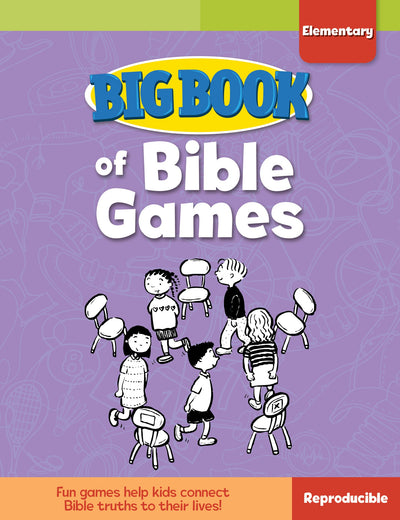 Big Book Of Bible Games For Elementary Kids - Re-vived
