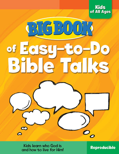 Big Book of Easy-To-Do Bible Talks for Kids of All Ages - Re-vived