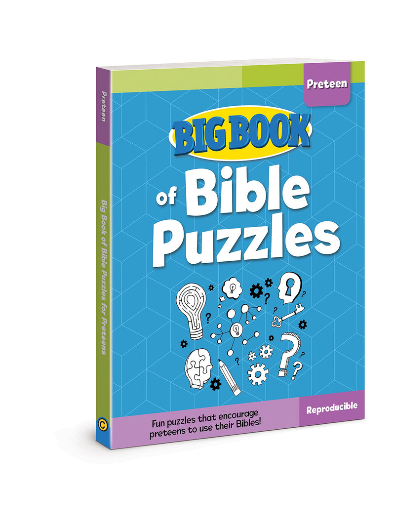 Big Book of Bible Puzzles for Preteens - Re-vived