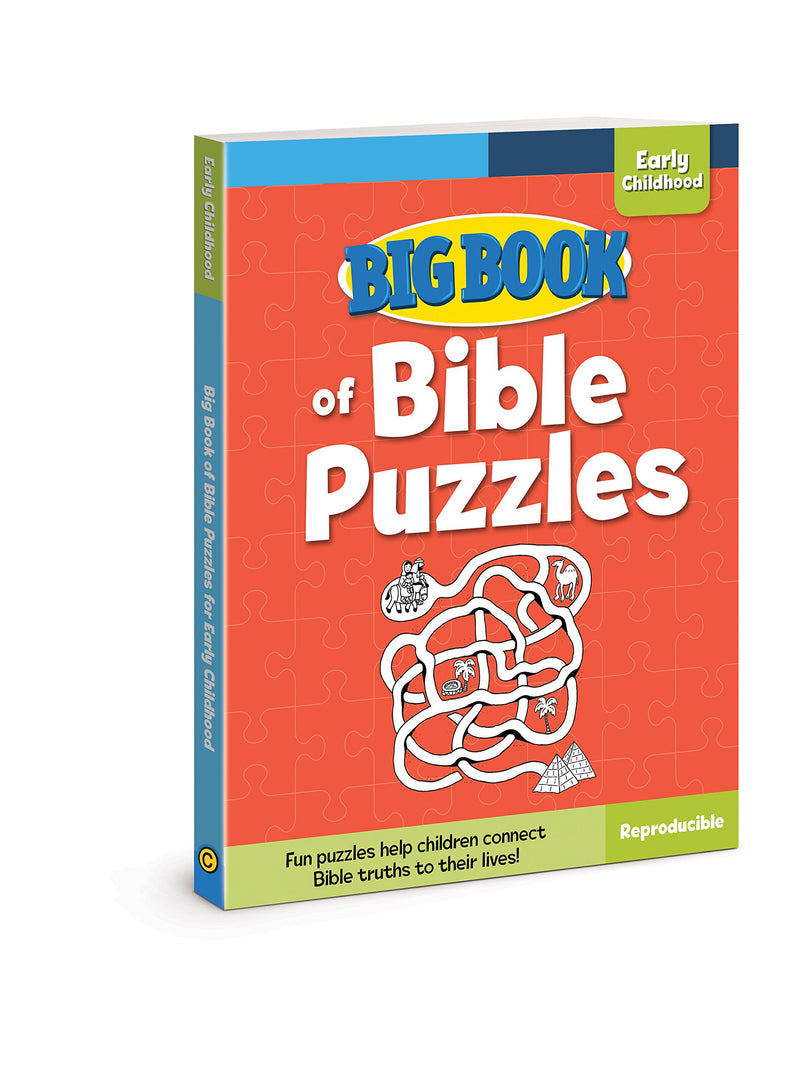 Big Book of Bible Puzzles for Early Childhood - Re-vived