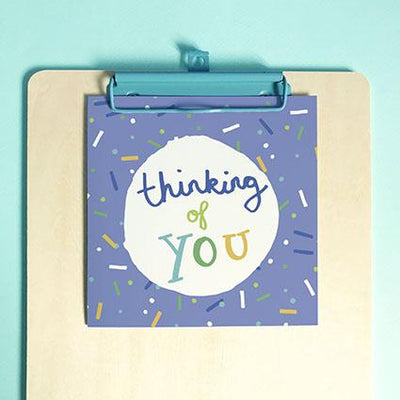 Thinking of You Greeting Card & Envelope - Re-vived