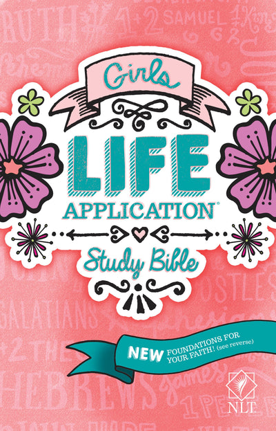NLT Girls Life Application Study Bible - Re-vived