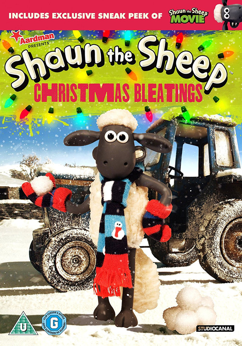 Shaun The Sheep - Christmas Bleatings DVD - Re-vived