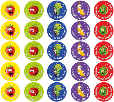 Children's Ministry Sticker Pack (120 Stickers) - Re-vived