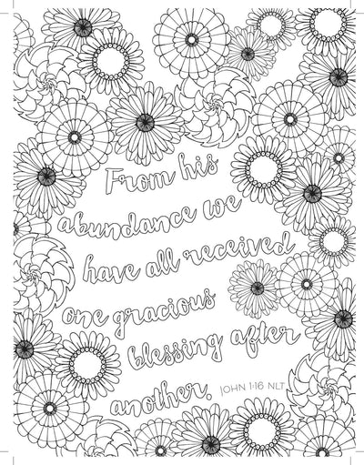 Rise and Shine Adult Colouring Book - Re-vived