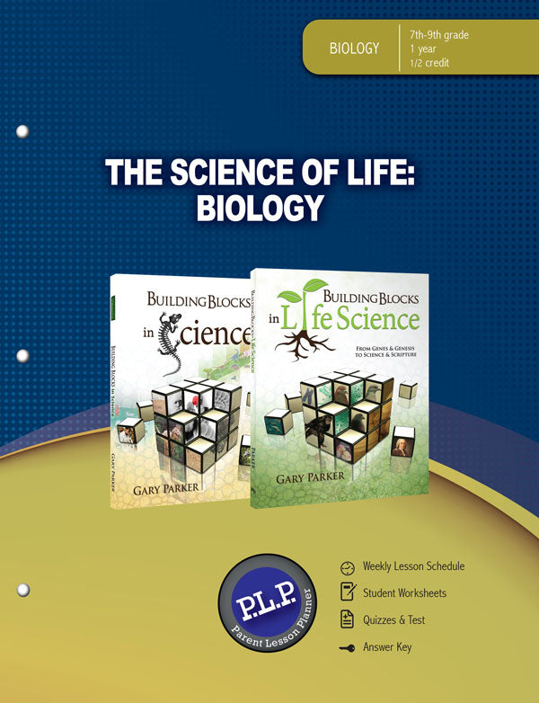 Science Of Life: Biology Parent Lesson Planner